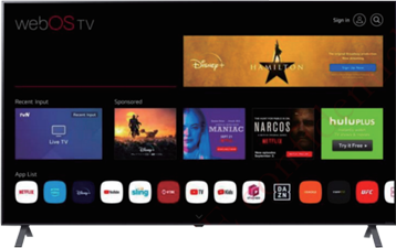 WebOS TV licensing scheme